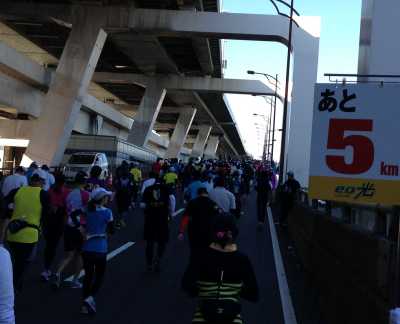 ラスト5km南港大橋